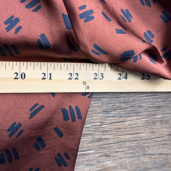 Chico's Brown and Navy Blouse - Picture 8 of 8